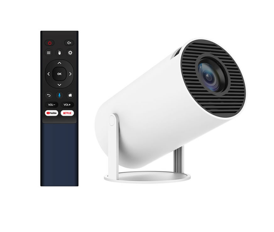 ١. جهاز عرض ذكي ISMARTX10، دقة 720P بؤرة قصيرة، فائق الهدوء لمشاهدة التلفاز والأفلام والألعاب والموسيقى في المنزل