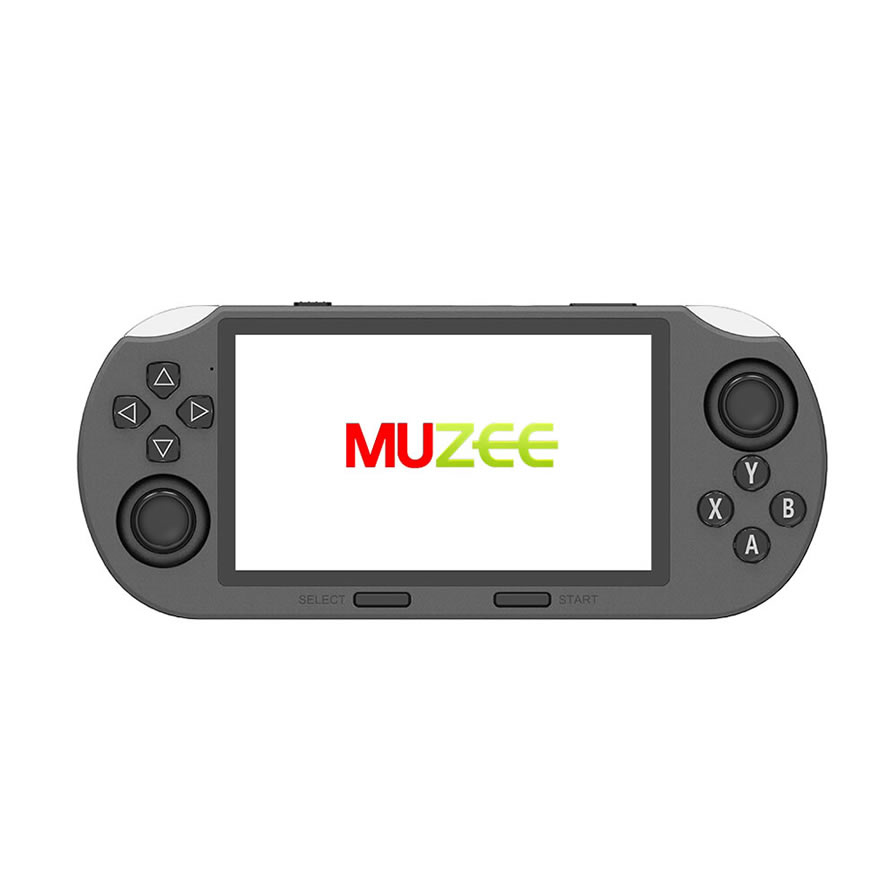 Consola de Juegos Portátil MUZEE-M1 Pantalla IPS 4.5 Pulgadas, 64GB, Doble Núcleo, Para Dos Jugadores Multifuncional