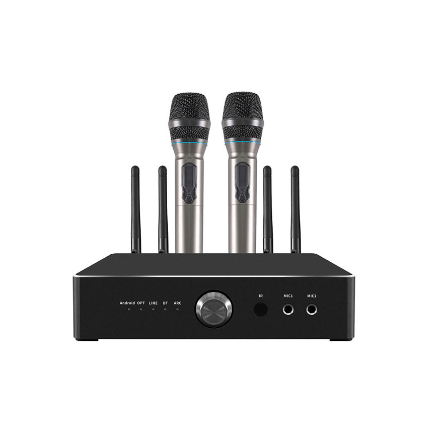 Amplificador de karaoke todo en uno iHomeLife HLQ 600W