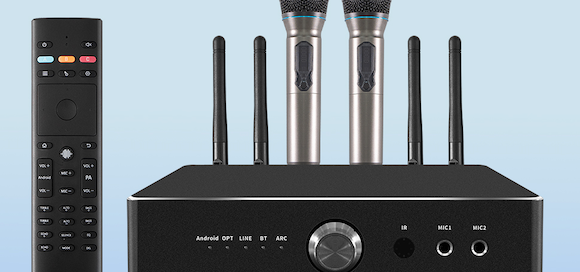 Sistemas de karaoke 600W y 300w KTV para altavoces de amplificación de Potencia hlq